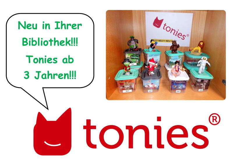 Neu in der Bibliothek - Tonies