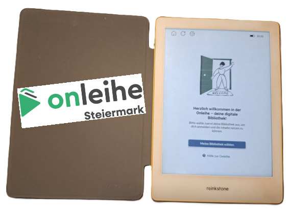 E-Book READER mit Onleihe-Logon 03-2026