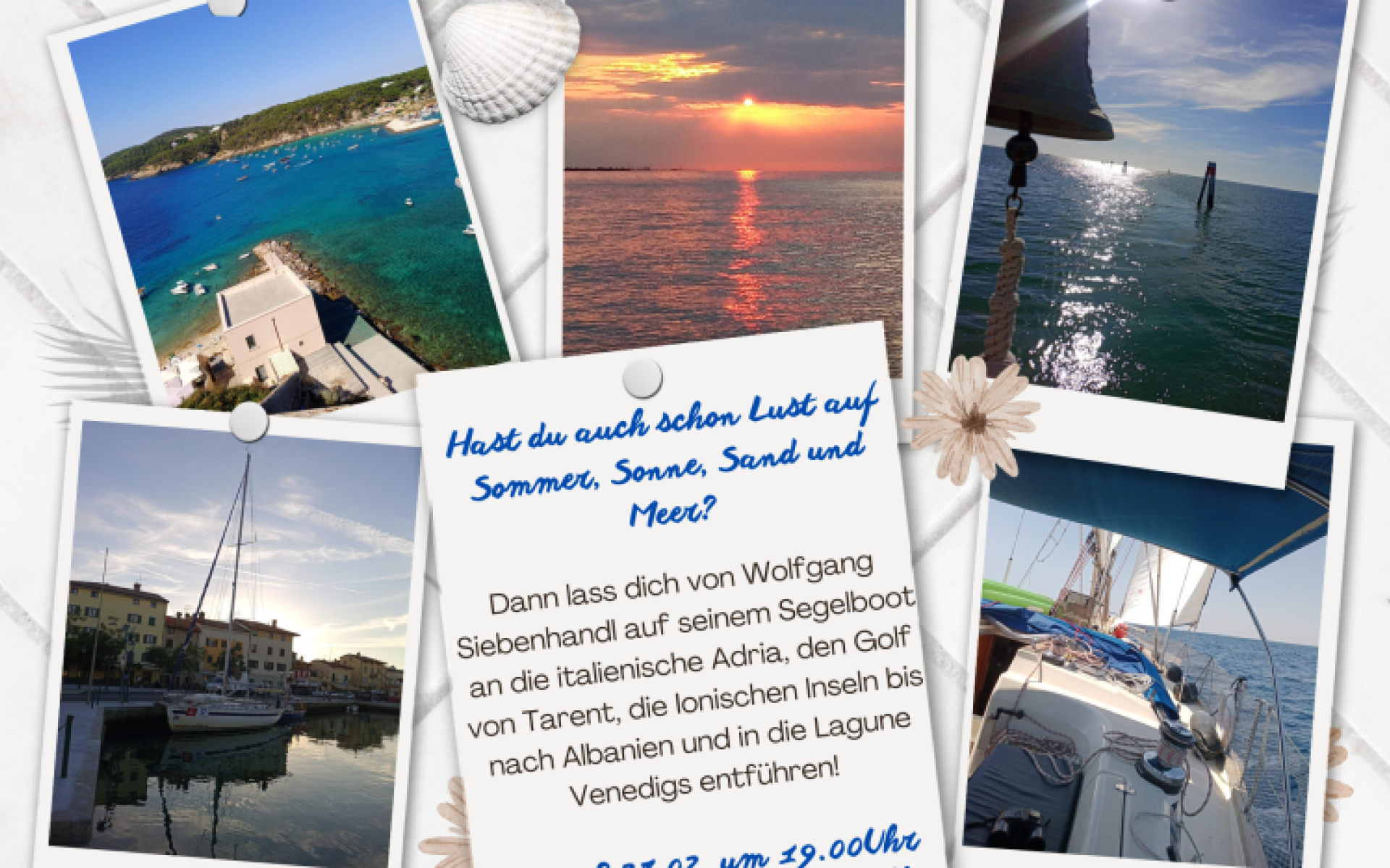 Reisevortrag mit Wolfgang Siebenhandl