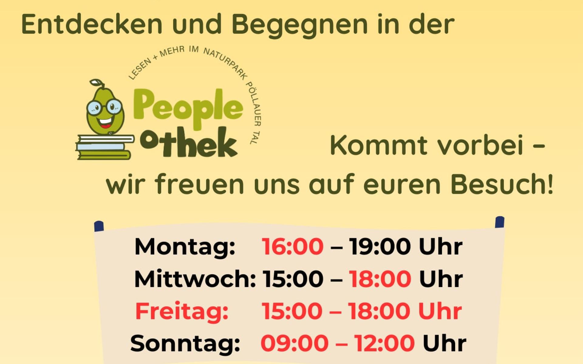 Erweiterte Öffnungszeiten ab 13.03.2026