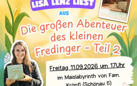 Lesung im Maislabyrinth 11.09.2026